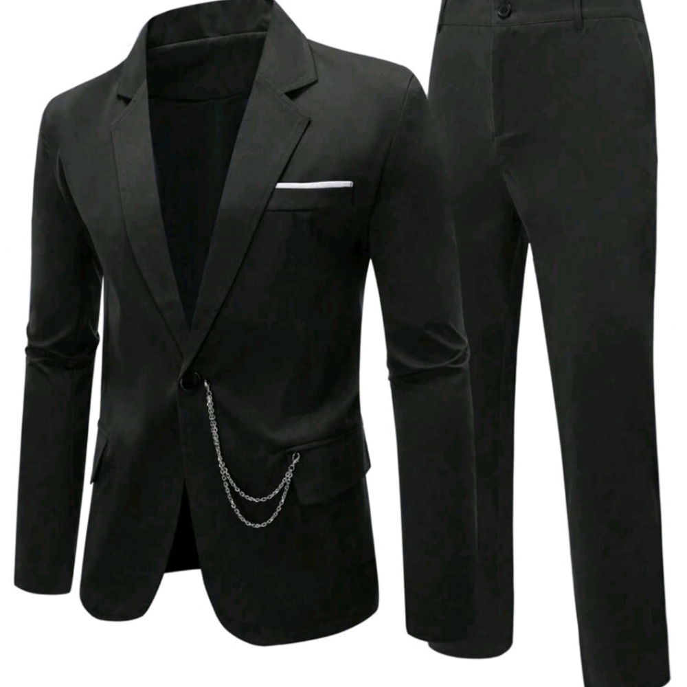 Men's 3 Piece Plus Size Suit